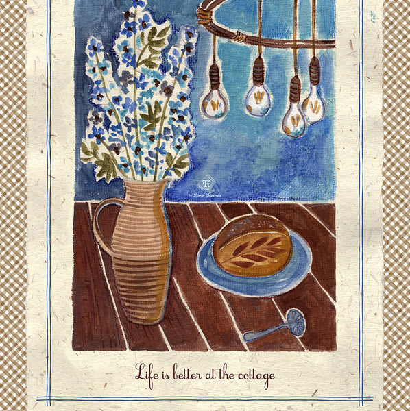 High quality kitchen towel by Darya Karenski