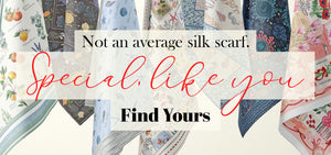Pattern Talent silk scarves made in USA