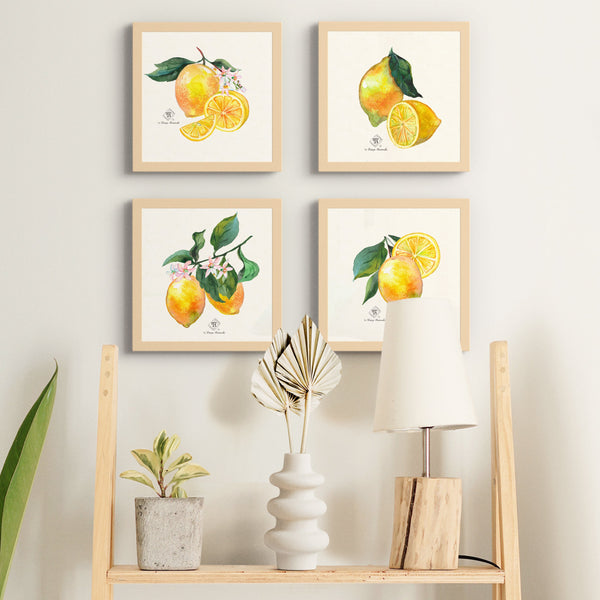 Aromatherapy lemon collection by Darya Karenski