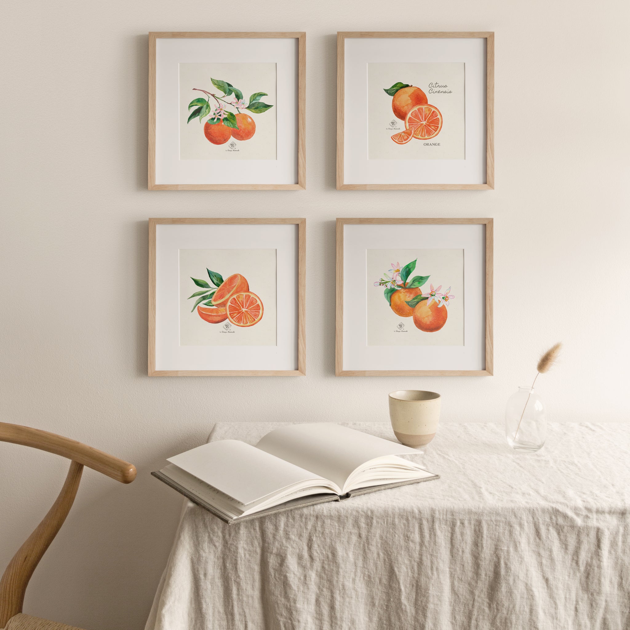 Aromatherapy orange collection by Darya Karenski