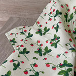 Watercolor berries cotton linen dish towel by Darya Karenski